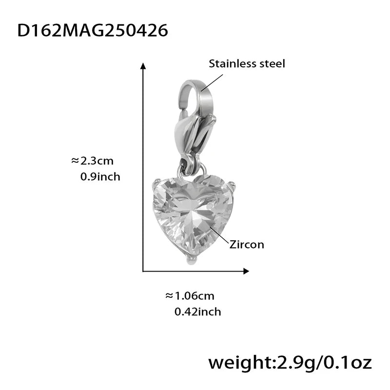 Liora Stainless Steel Little Bear & Heart Zircon Bangle – Women’s Gold Plated Bracelet | Romantic Wedding & Gift Jewelry