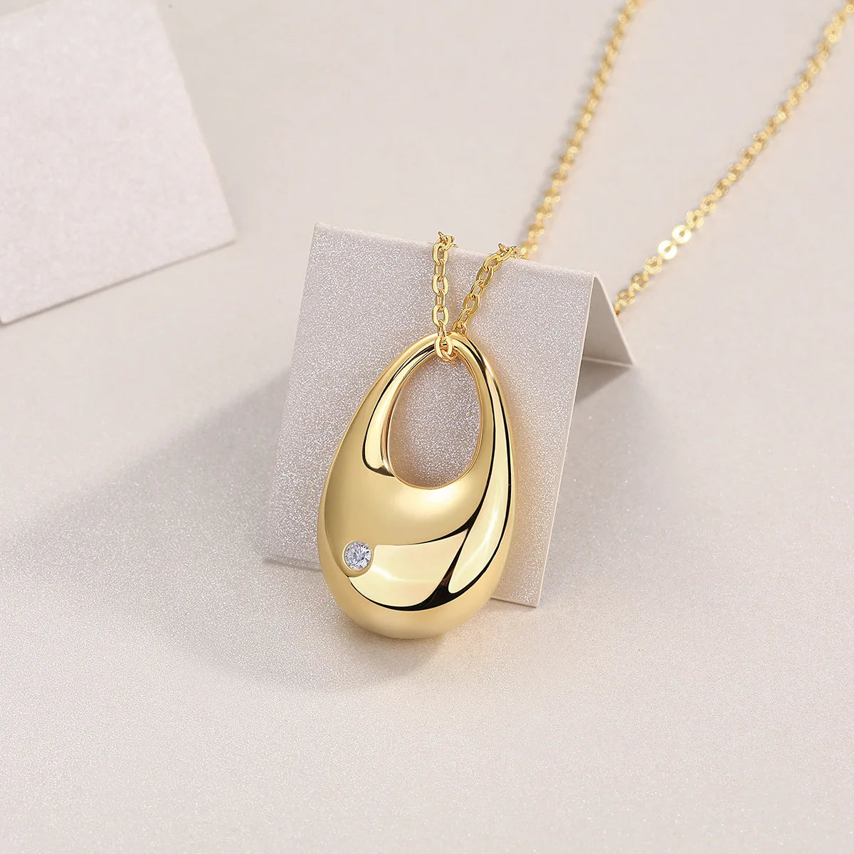 π S925 Sterling Silver 2.5mm Moissanite Necklace β Elegant Clavicle Chain for Women | Fine Jewelry Gift for Wife, Mom, or Girlfriend