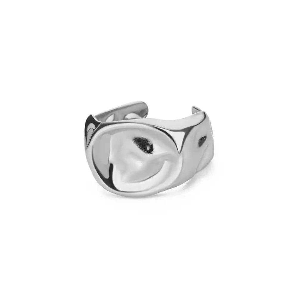 Irregular Geometric Gold Ring – Stainless Steel Party & Fashion Jewelry for Women