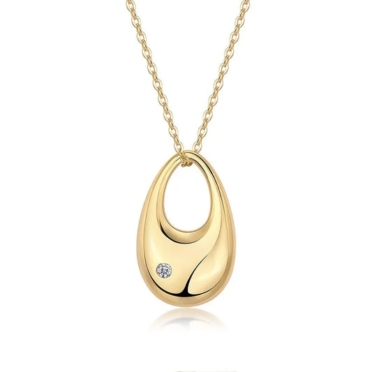 💎 S925 Sterling Silver 2.5mm Moissanite Necklace – Elegant Clavicle Chain for Women | Fine Jewelry Gift for Wife, Mom, or Girlfriend